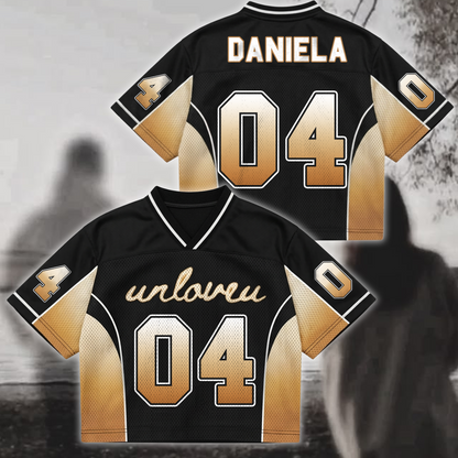 Unloveu Katseye Mixed Mesh Jersey For Eyekons