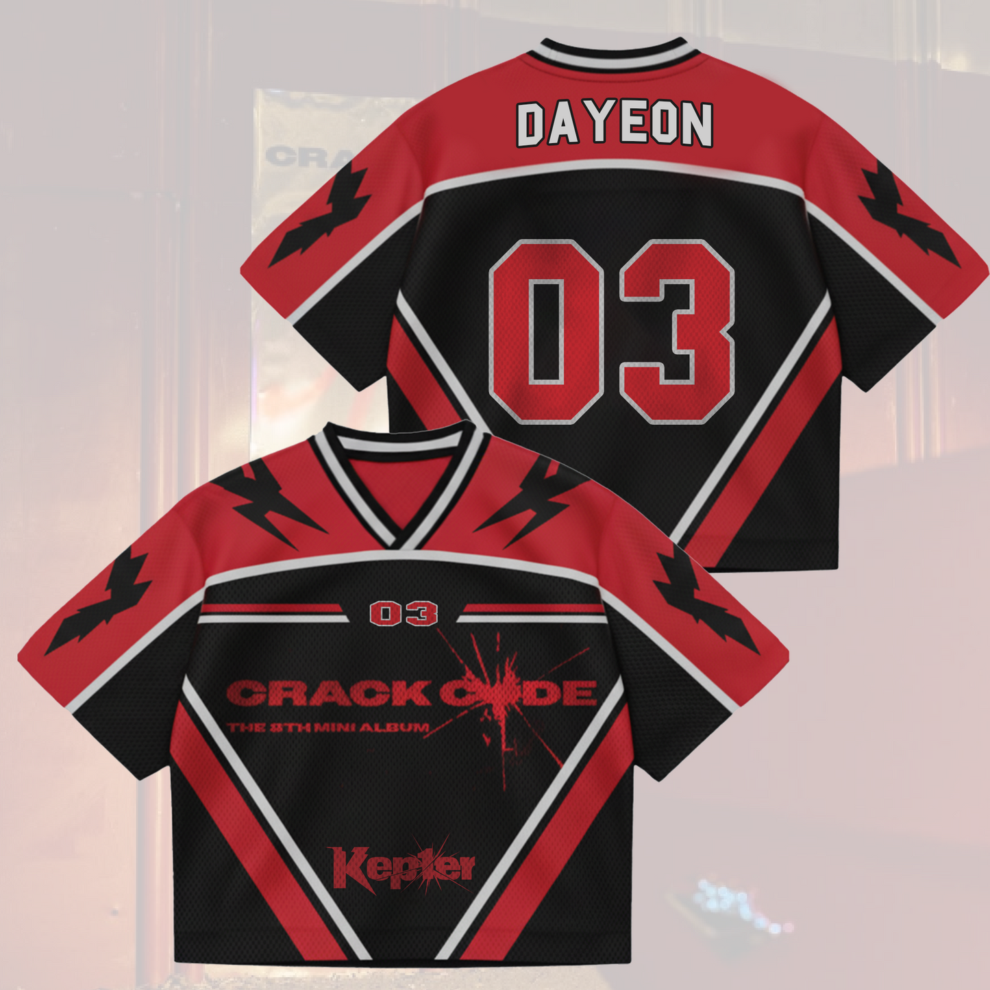 Crack Code Kep1er The 8th Mini Album Mixed Mesh Jersey Gifts