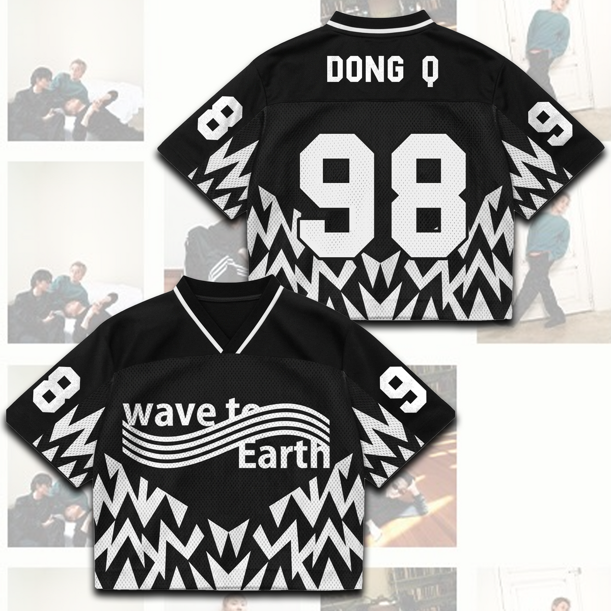The Piece Tour Wave To Earth Bad Piece Mixed Mesh Jersey Gift For Fans