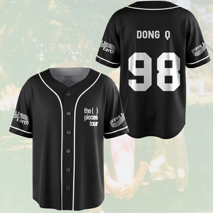The Piece Tour Wave To Earth Black Baseball Jersey Gift For Fans