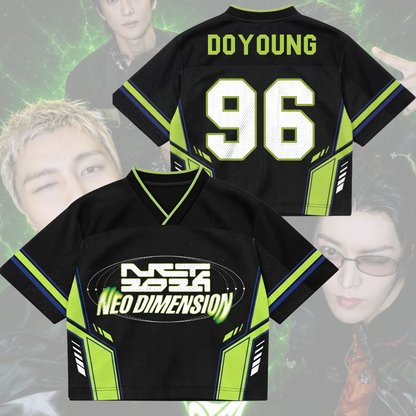 NCT 127 Neo Dimension 10th Anniversary Mixed Mesh Jersey Gift For Fans