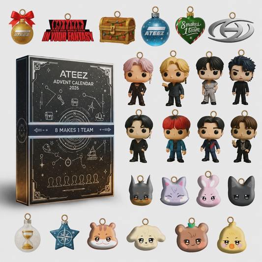 Kpop ATEEZ Advent Calendar 2026, Christmas Gift Box & Decorations for ATINY