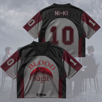 Gateway Blood Saga Enhypen World Tour Mix Mesh Jersey