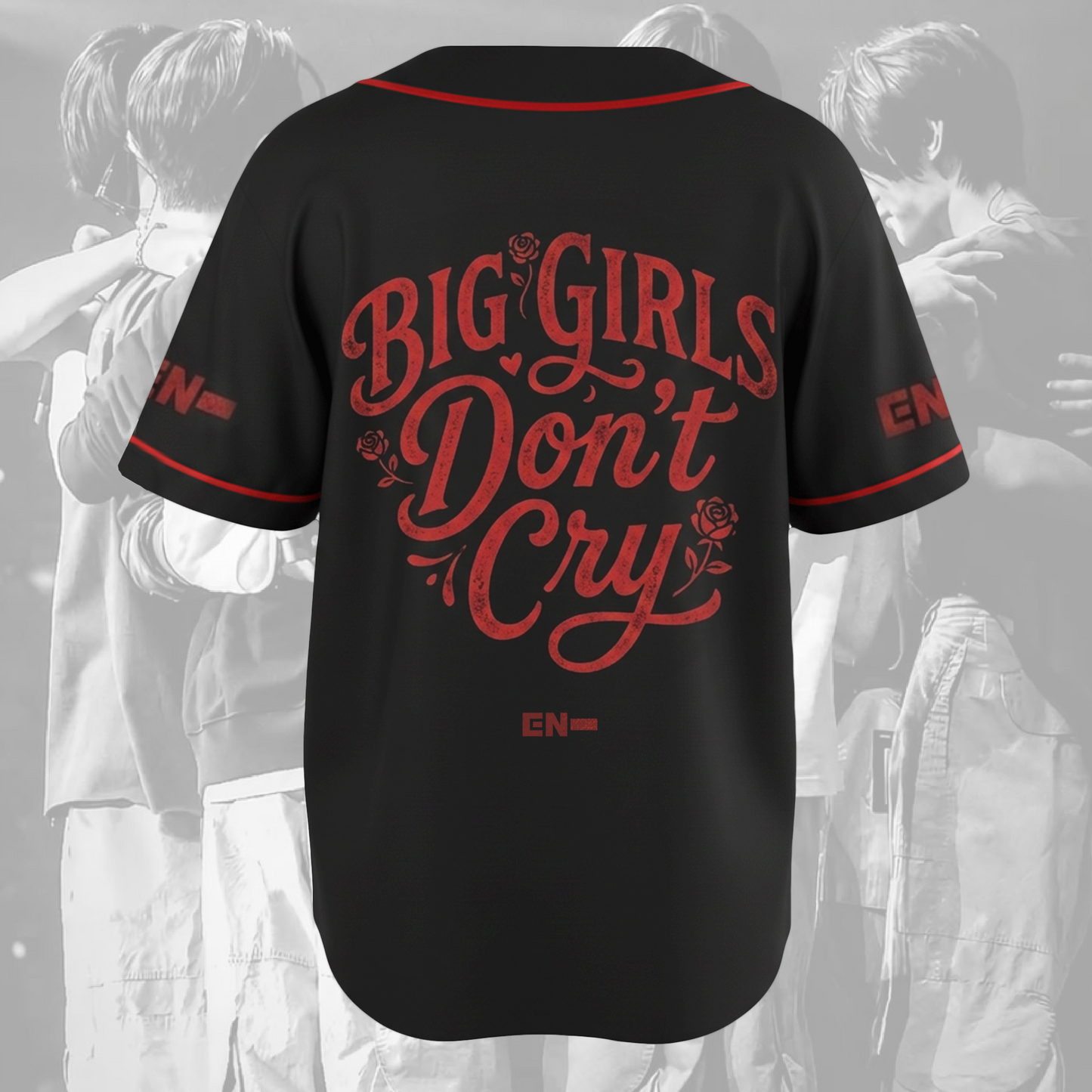 Big Girl Dont Cry Enhypen Baseball Jersey Gift For Fans