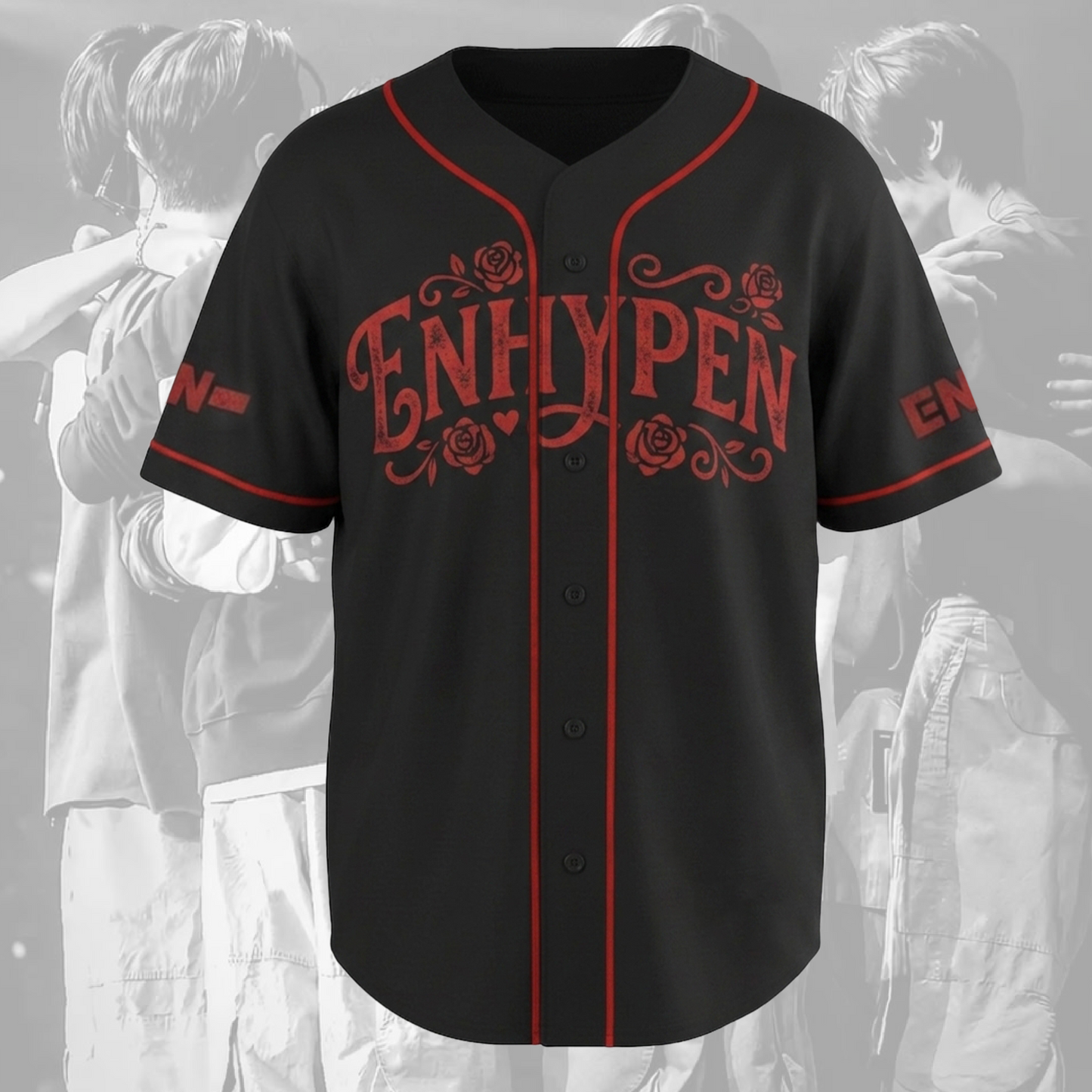 Big Girl Dont Cry Enhypen Baseball Jersey Gift For Fans