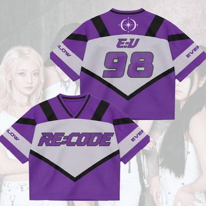 Everglow 2026 New Tour Code Album Mixed Mesh Jersey Gifts