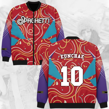 WAVESTEEᵀᴹ  Spaghetti Album Colorfull Ver Bomber Jacket