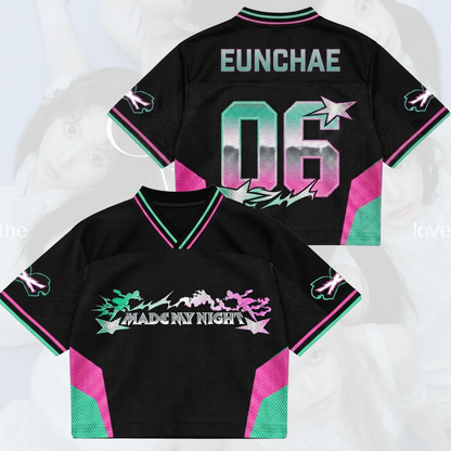 Epic LE SSERAFIM Made My Night Mixed Mesh Jersey Pureflow Tour Gift for Fans