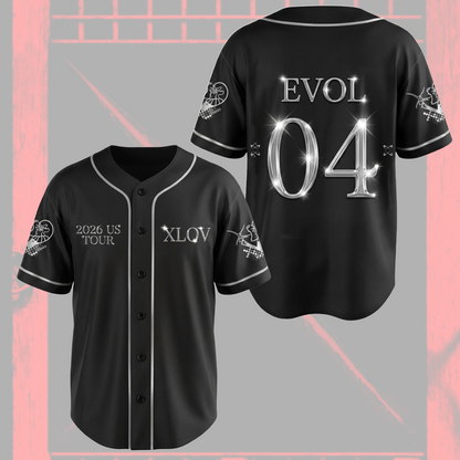 XLOV 2026 I God World Tour Baseball-Trikot Fan-Edition