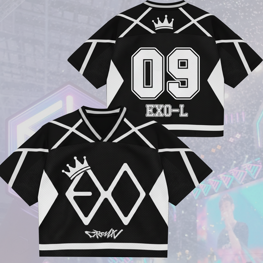 EXO 2026 World Tour Mixed Mesh Jersey Gift For Lovers
