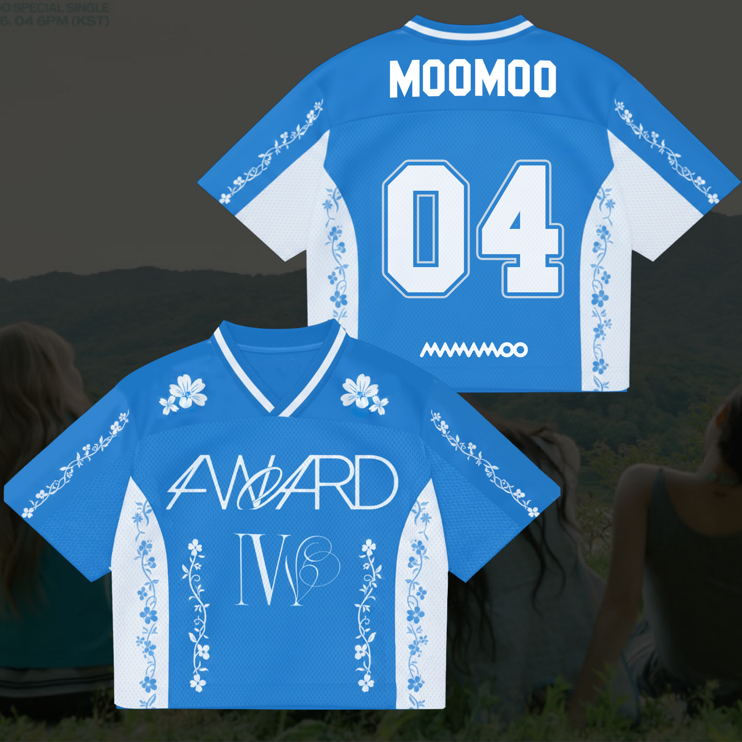 Fairy Petal Mamamoo 4ward World Tour Mixed Mesh Jersey