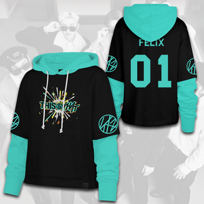 Stray Kids This & That Album Shortstop Hoodie Cool Gift For Fans