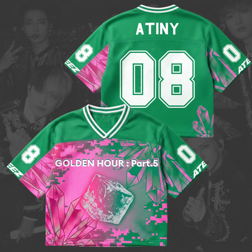 Chrysalis ATEEZ  Golden Hour Part 5 Album Mixed Mesh Jersey