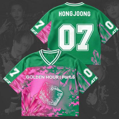 Chrysalis ATEEZ  Golden Hour Part 5 Album Mixed Mesh Jersey
