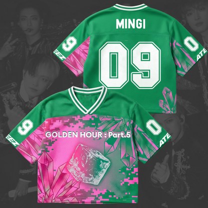 Chrysalis ATEEZ  Golden Hour Part 5 Album Mixed Mesh Jersey