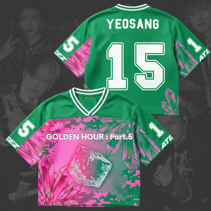 Chrysalis ATEEZ  Golden Hour Part 5 Album Mixed Mesh Jersey