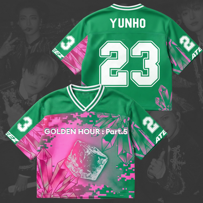 Chrysalis ATEEZ  Golden Hour Part 5 Album Mixed Mesh Jersey