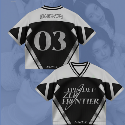 Zero Frontier Episode 1 World Tour Nmixx Mesh Jersey Gift For Lovers