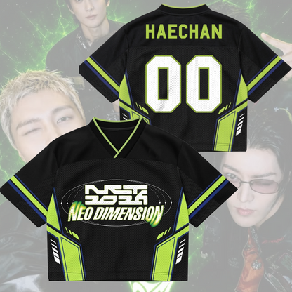 NCT 127 Neo Dimension 10th Anniversary Mixed Mesh Jersey Gift For Fans