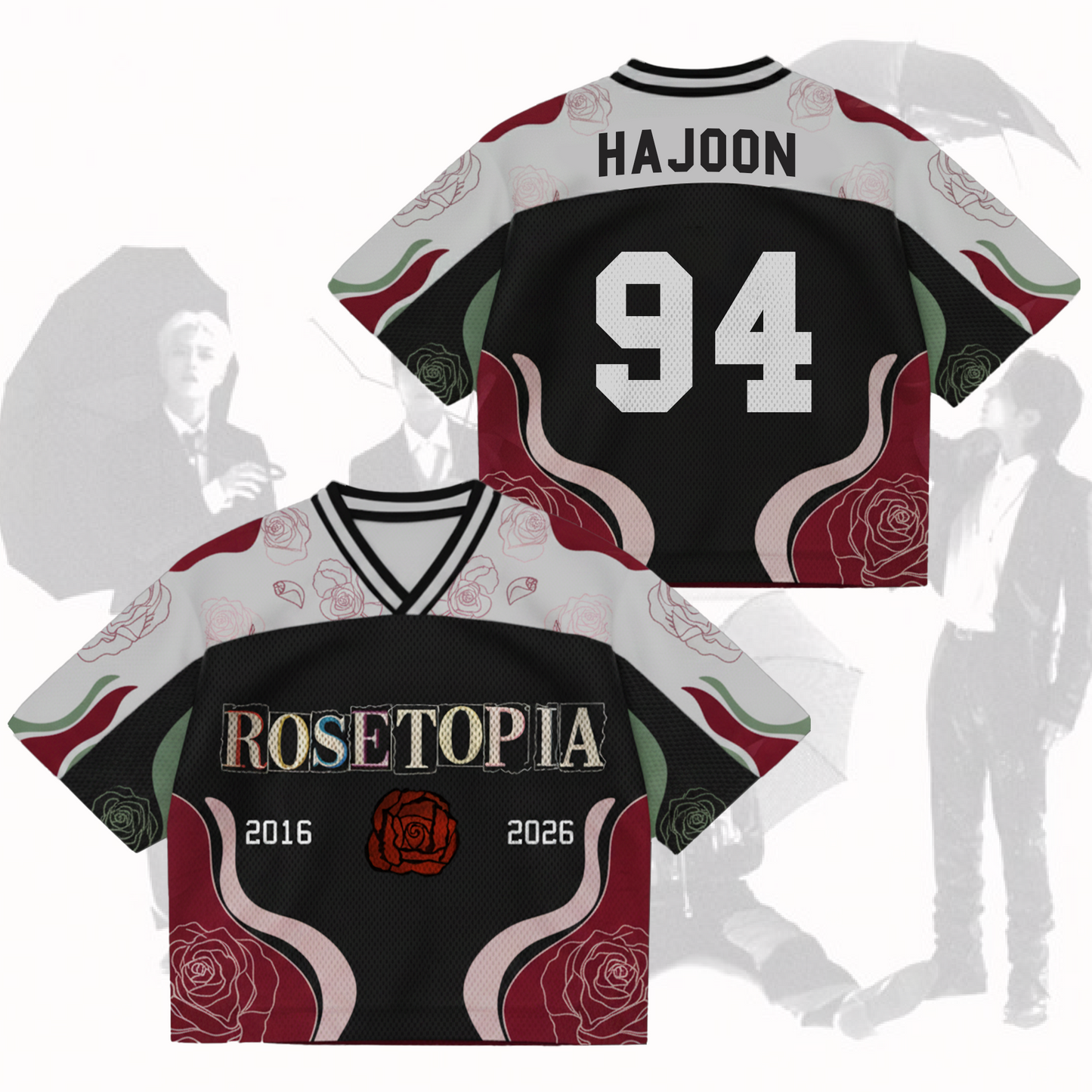 Vibe On Rosetopia World Tour The Rose Mixed Mesh Jersey
