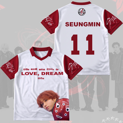 Stray Kids Moments Winged Neck Baseball Shirt Gift For Stay
