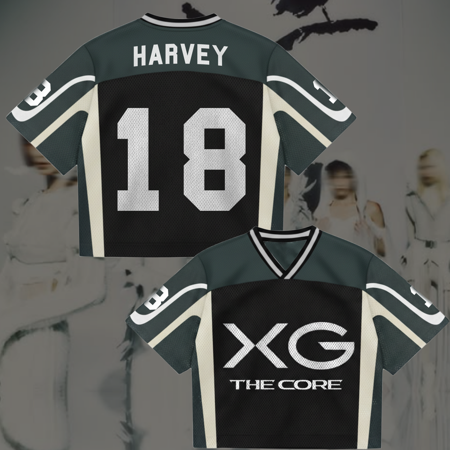 XG The Core Album Mixed Mesh Jersey Gift For ALPHAZ
