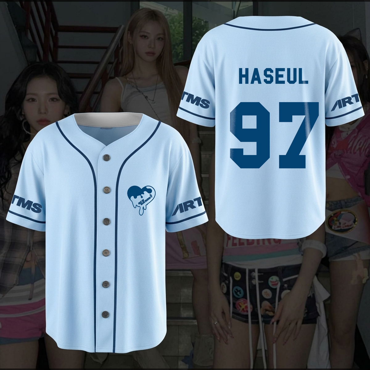 Electric ARTMS Art Of Blue BLood World Tour Baseball Jersey Gift For Fans