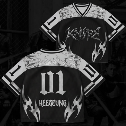Knife Enhypen THE SIN VANISH Album Mixed Mesh Jersey Gifts