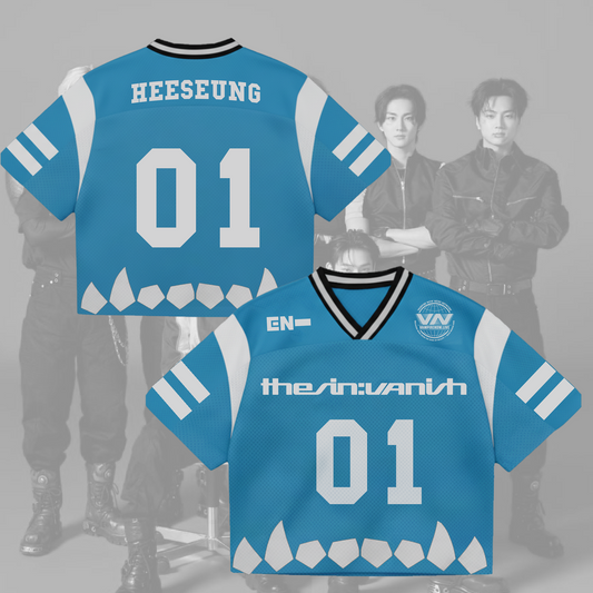Enhypen Album The Sin Vanish Vampire Teeth Mixed Mesh Jersey