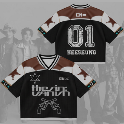 The Sin Vanish Cowboy Collection Enhypen 2026 Mixed Mesh Jersey