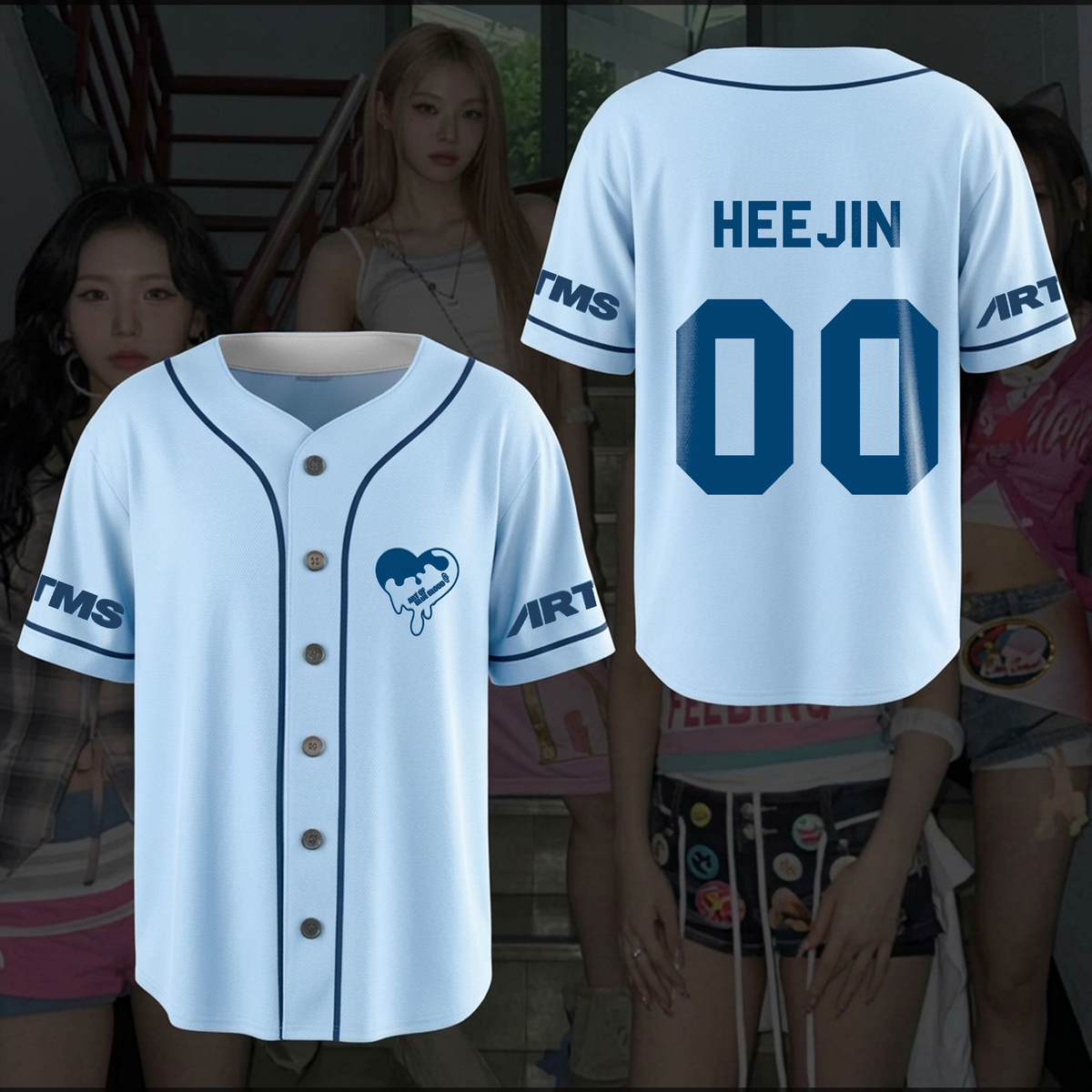 Electric ARTMS Art Of Blue BLood World Tour Baseball Jersey Gift For Fans