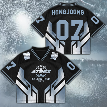 Chic Drip ATEEZ Golden Hour Part 6 Mix Mesh Jersey Gifts For Fans