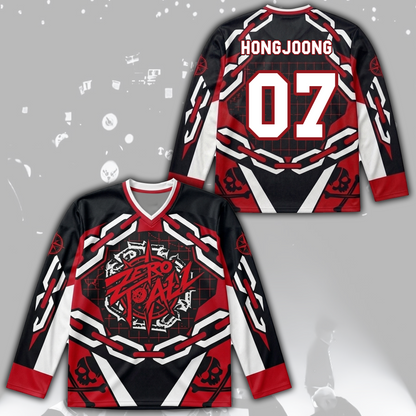 Midnight Ateez Zero To All World Tour Hockey Jersey Gift For Atiny