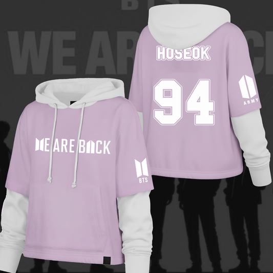 WAVESTEEᵀᴹ The Comeback Shortstop Hoodie BTS Back