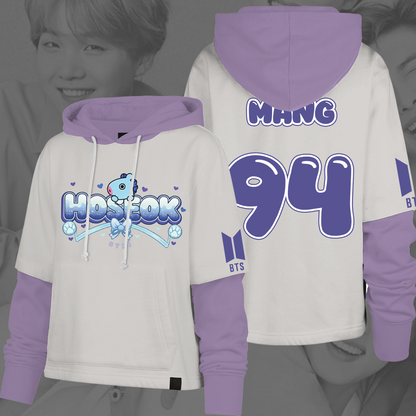 WAVESTEEᵀᴹ BT21 Kawai Collection BTS Shortstop Hoodie