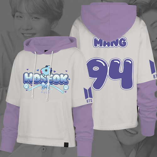 WAVESTEEᵀᴹ BT21 Kawai Collection BTS Shortstop Hoodie