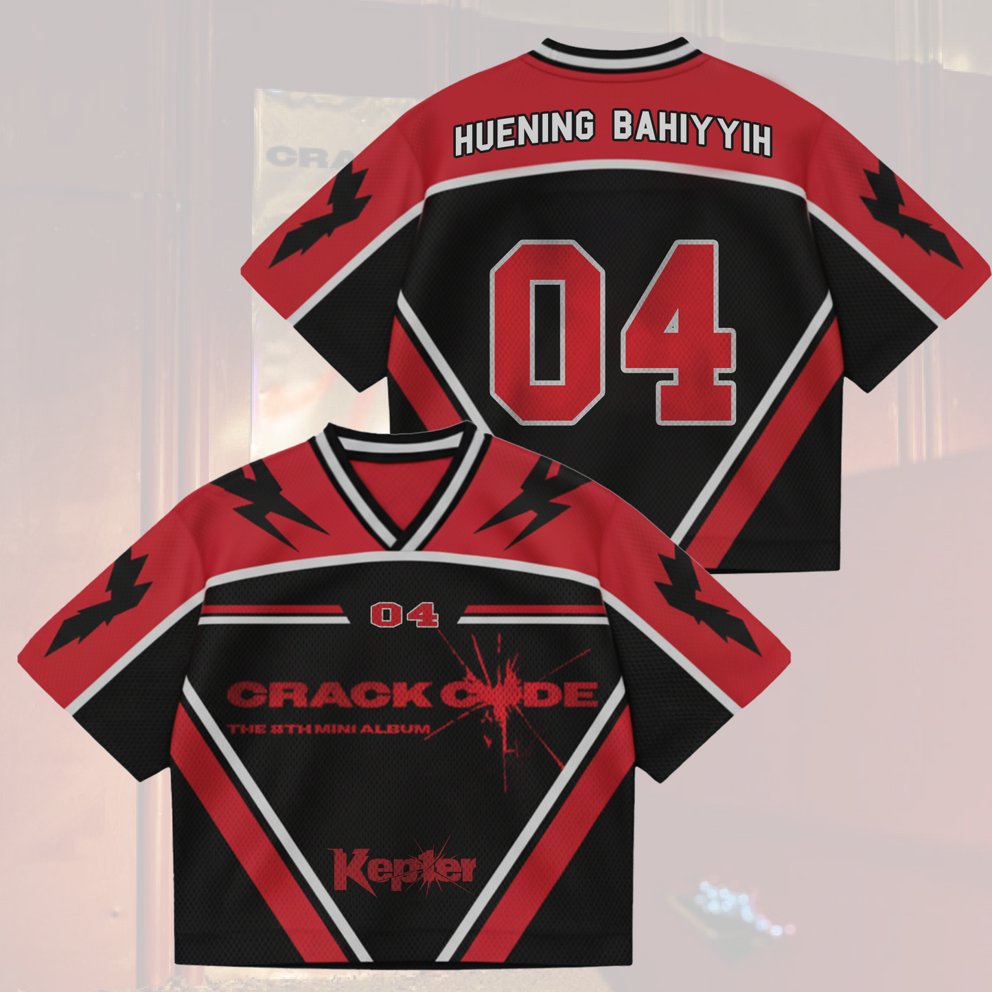 Crack Code Kep1er The 8th Mini Album Mixed Mesh Jersey Gifts
