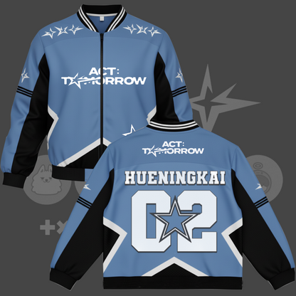 WAVESTEEᵀᴹ ACT:TOMORROW 2025 Tour Winter Season Bomber Jacket