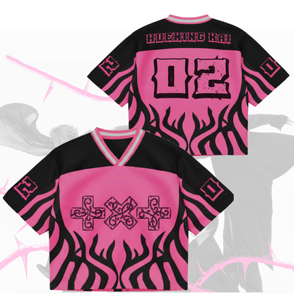Thorn Album 7th Year TXT Mixed Mesh Jersey Gift For Fans