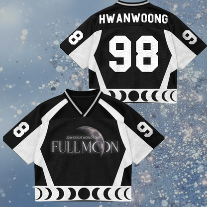 Oneus Full Moon World Tour  Mixed Mesh Jersey Gift For Fans