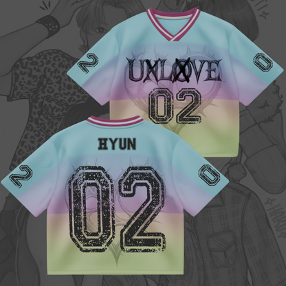 XLOV Unlove Mixed Mesh Jersey