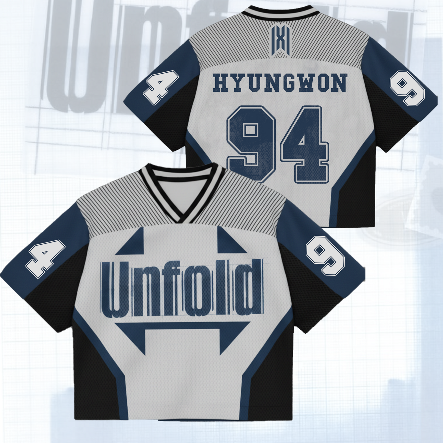 Monstax Unfold Album Mixed Mesh Jersey Gifts