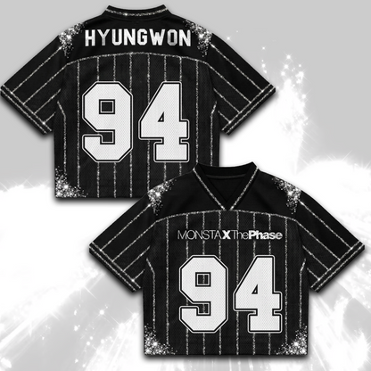 Star Monsta X The Phase Mixed Mesh Jersey Nexus Outfit Gift For Fans
