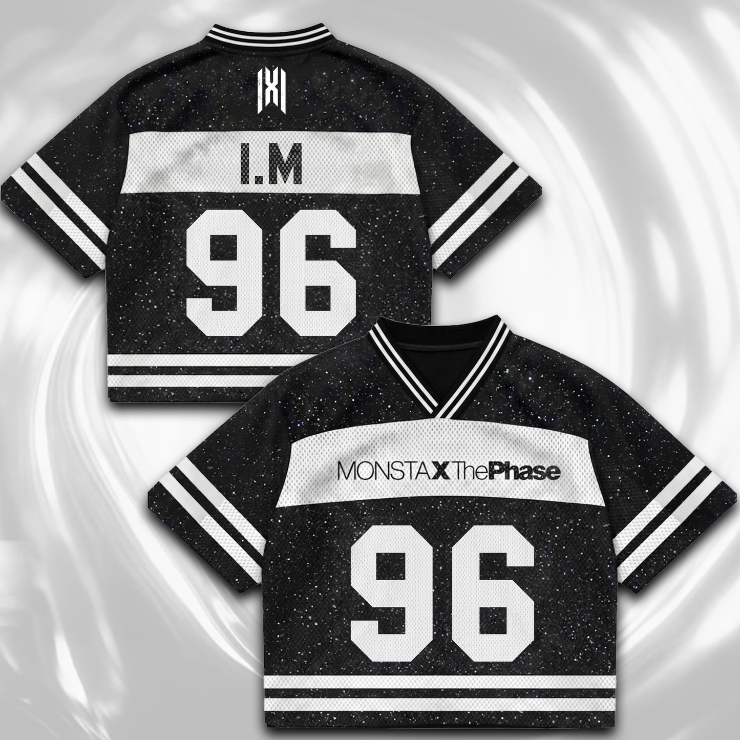 Star Night Monsta X The Phase Mixed Mesh Jersey Nexus Outfit Fan Edition