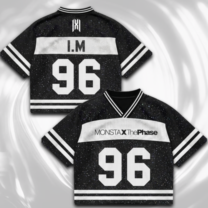 Star Night Monsta X The Phase Mixed Mesh Jersey Nexus Outfit Fan Edition