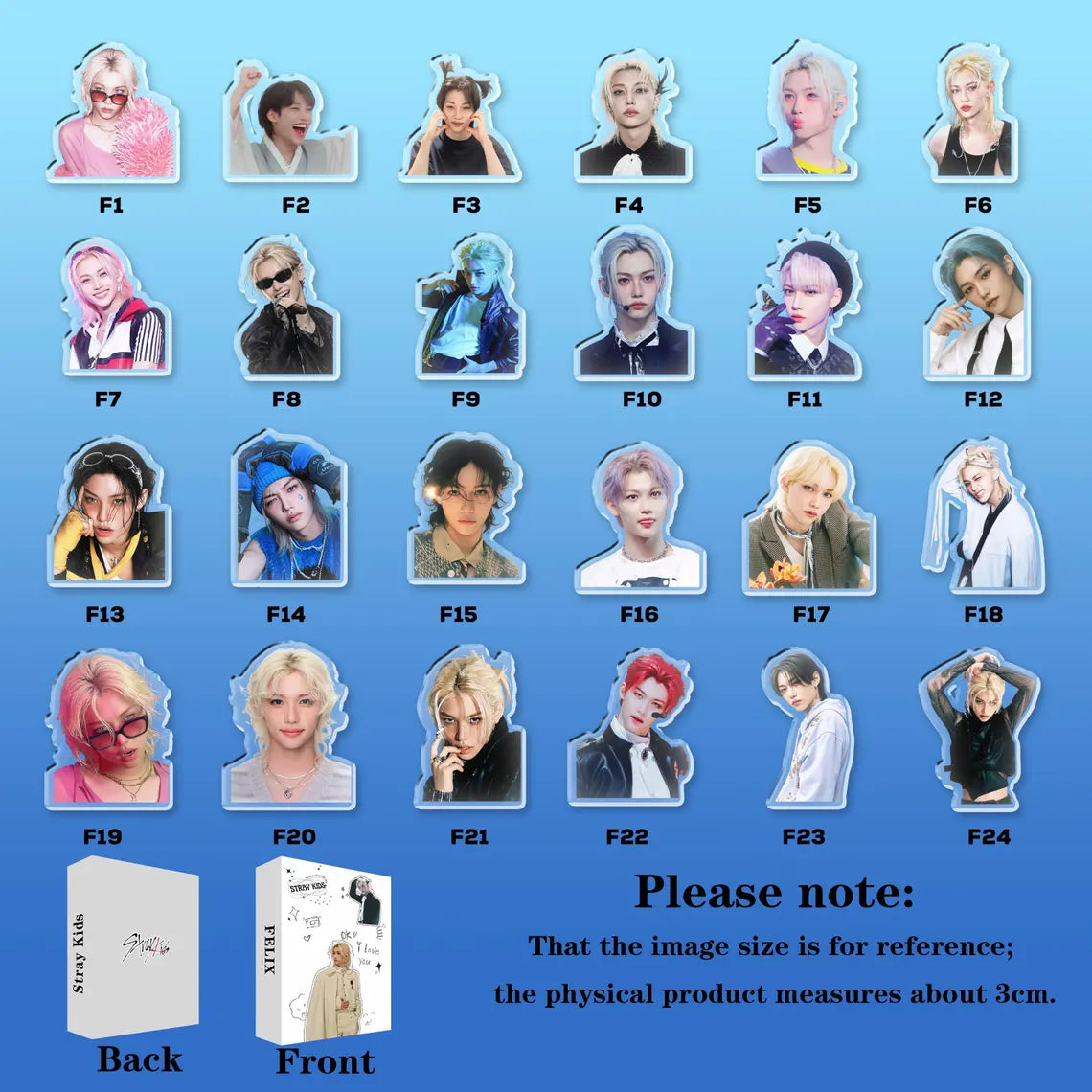 Stray Kids Hyunjin Mystery Box Keychain, SKZ Hyunjin Keychain Charm, Kpop Idol Keychain, Stray Kids Merch, STAY Fan Gift, Kpop Keychain
