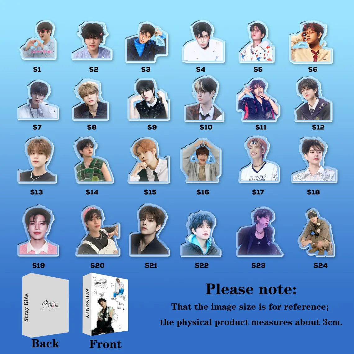 Stray Kids Hyunjin Mystery Box Keychain, SKZ Hyunjin Keychain Charm, Kpop Idol Keychain, Stray Kids Merch, STAY Fan Gift, Kpop Keychain