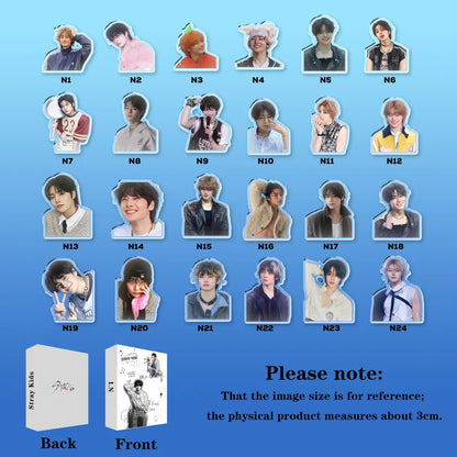 Stray Kids Hyunjin Mystery Box Keychain, SKZ Hyunjin Keychain Charm, Kpop Idol Keychain, Stray Kids Merch, STAY Fan Gift, Kpop Keychain