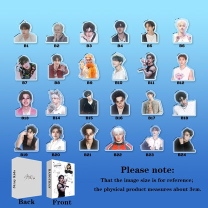 Stray Kids Hyunjin Mystery Box Keychain, SKZ Hyunjin Keychain Charm, Kpop Idol Keychain, Stray Kids Merch, STAY Fan Gift, Kpop Keychain