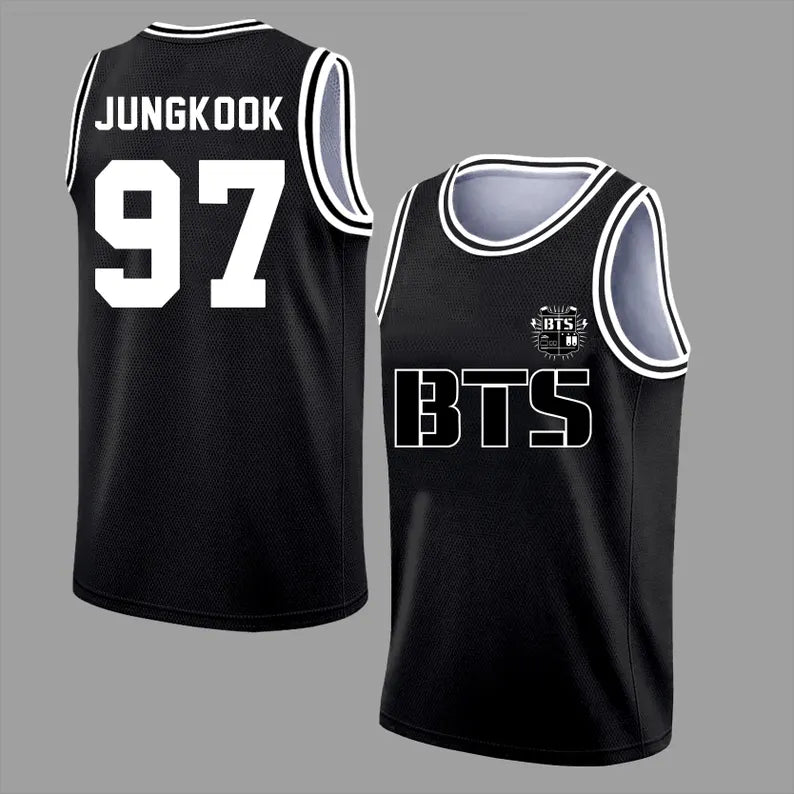BTS World Tour 2026 Basketball Jersey Tank Top – Kpop Concert Shirt Gift for ARMY Fans